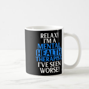 Mug Cadeaux Thérapeute en santé mentale pour hommes fe