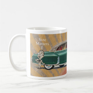 Mug CADILLAC vintage "LA TAILLE COMPTE" PLUS