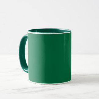 Mug Cadmium green (solid color)