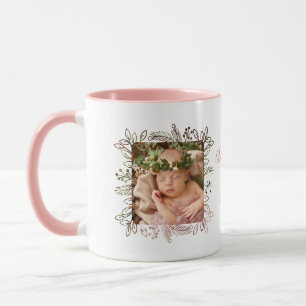 Mug Cadre de feuillage 2 photo