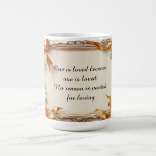 Mug Cadre doré élégant orné