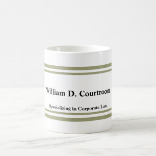 Mug Cadre minimaliste double or