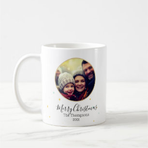 Mug Cadre photo personnalisable accent ornement festif