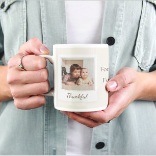 Mug Cadre Photo Polaroid Remerciant & Bénis Cadeau P