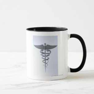 Mug Caducée médical en métal