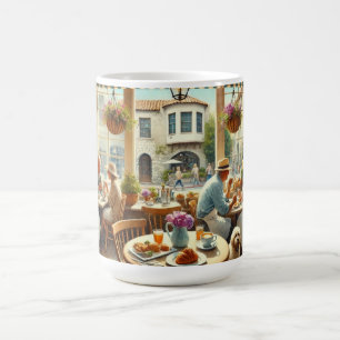 Mug Café à Carmel en bord de mer