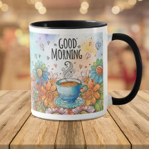 Café à doodle du bon matin