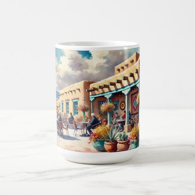 Mug Café à Père Noël Fe Nouveau-Mexique (Centre)