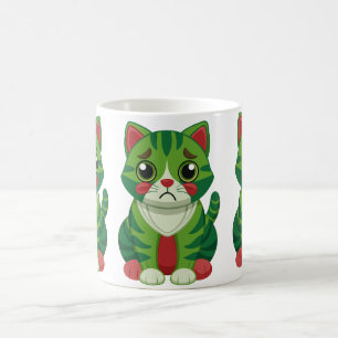 Mug Café Adorable Chat Floral Mignon Amoureux de C