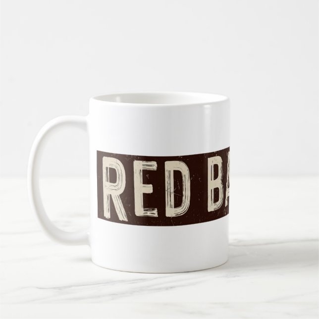 Mug café Art Barn Rouge (Gauche)