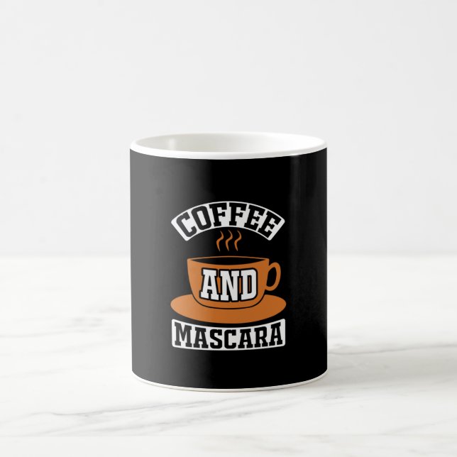 Mug Café Art Café Et Mascara (Centre)