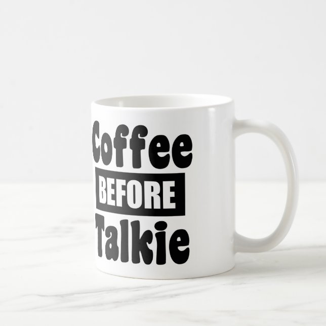 Mug Café avant film parlant (Droite)