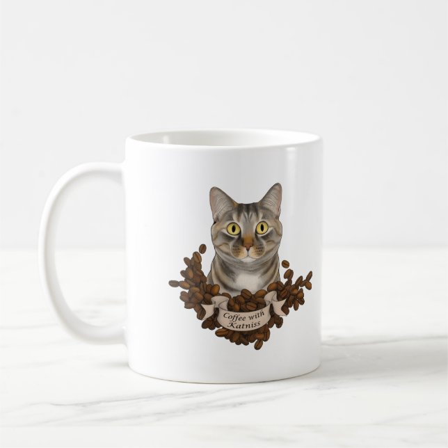 Mug Café avec l'entretien à la patte (Gauche)