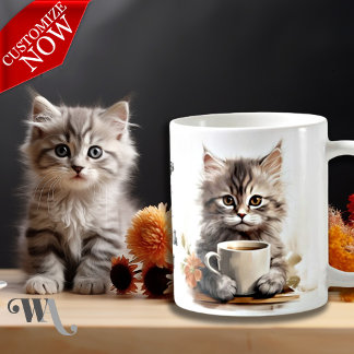 Mug Café avec mon chat