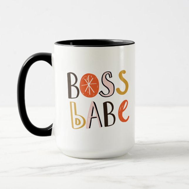Mug café Babe Boss (Gauche)