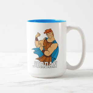 Mug Café Biceps Flex Deux Tons Hercule