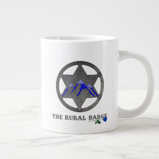 Mug Café Blanc Badge Rural