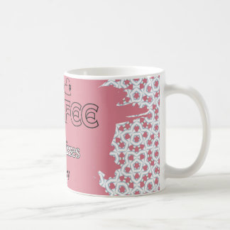Mug CAFÉ & CHIENS KISSES rose et bleu