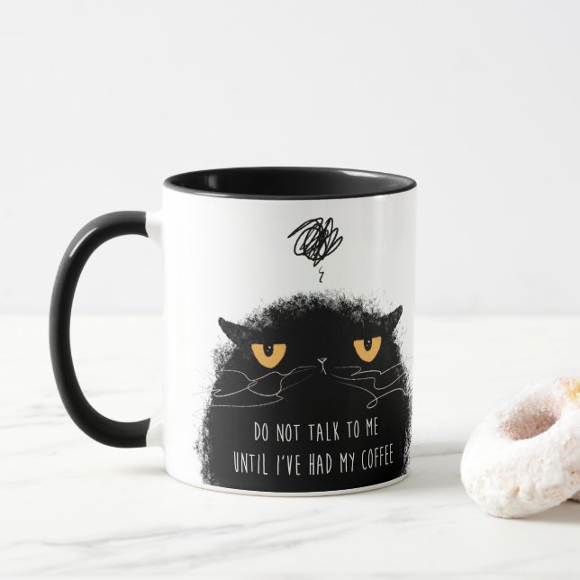 Mug Café d'abord (Avec donut)