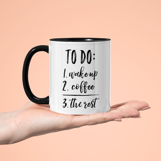 Mug Café d'abord (Créateur téléchargé)