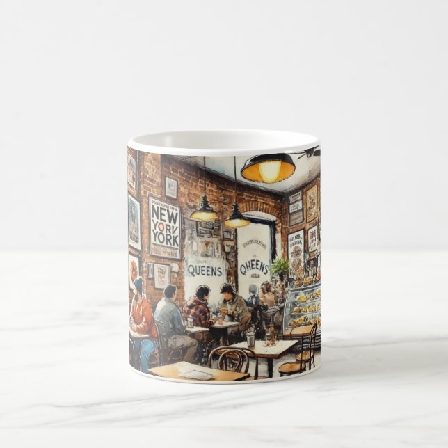 Mug Café dans le Queens de New York (Centre)