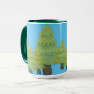 Mug Café "Dans les arbres"