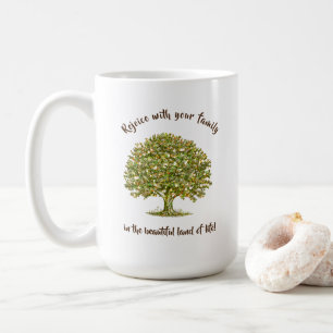 Mug Café d'arbre familial Mug, cadeau de maman d'arbre