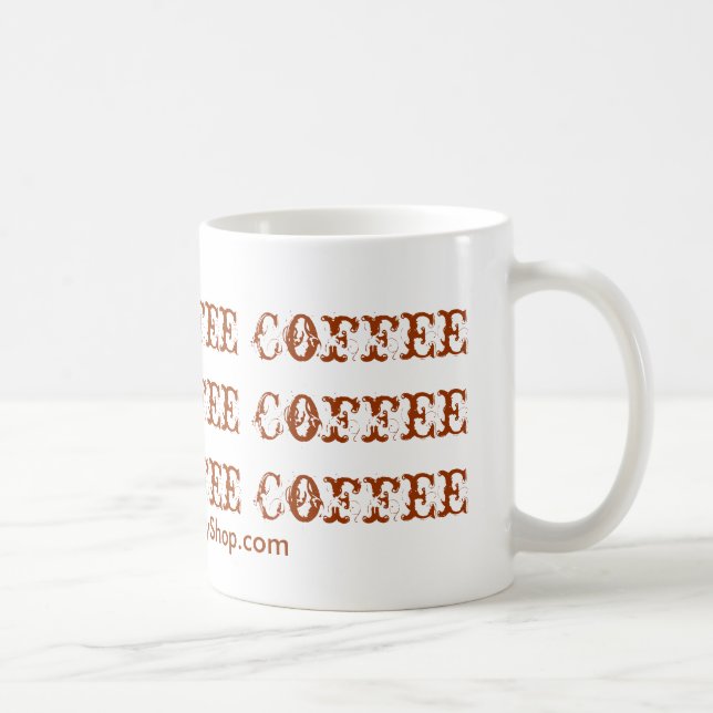 Mug Café de café de café de café de café… (Droite)