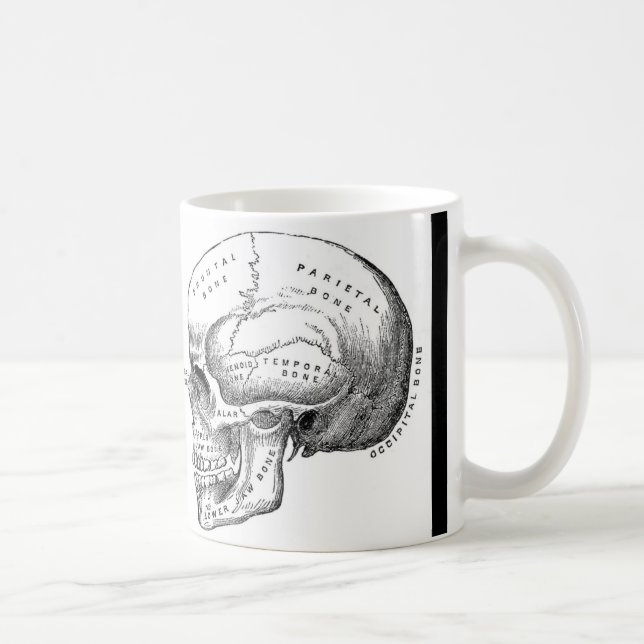Mug Café de crâne/tasse de thé (Droite)