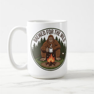 Mug Café de feu de camp de Bigfoot - Brassé pour la na