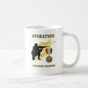 Mug Café de guerre de l'Afghanistan de liberté de