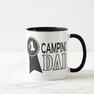 Mug Café de la fête des pères du papa de camping ou