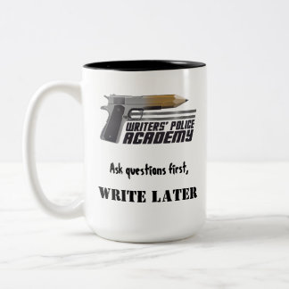 Mug café de l'Académie de police des écrivains
