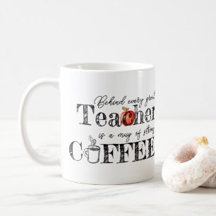 Mug café de l'enseignant