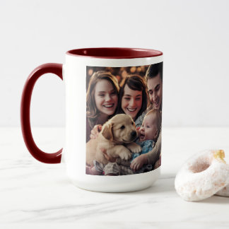 Mug Café de marionnettes à rétriever doré nouveau-né
