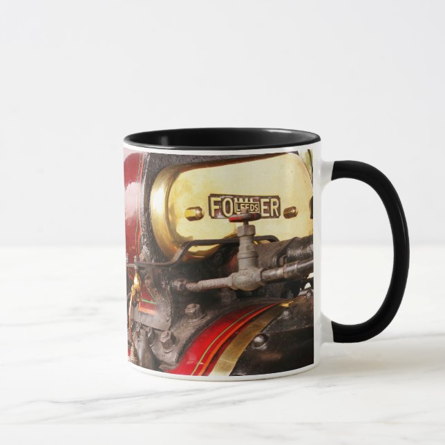 Mug café de moteur de traction de chasseur (Droite)