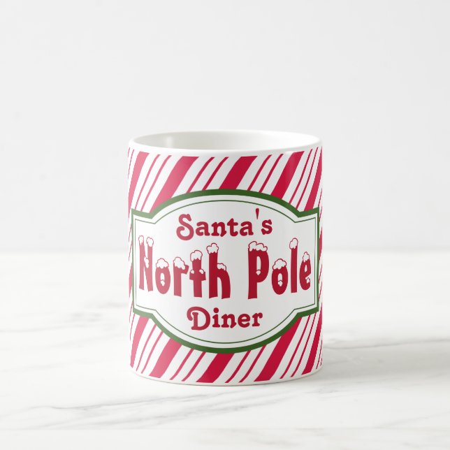Mug café de Noël du Pôle Nord (Centre)