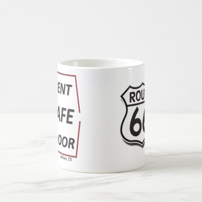 Mug Café de porte plié par Texas d'Adrian de (Centre)