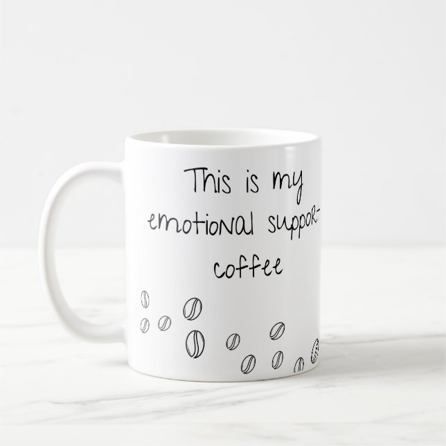 Mug Café de support émotionnel (Gauche)