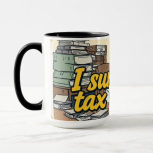 Mug Café de Survie pour la Saison des Impôts des CPA