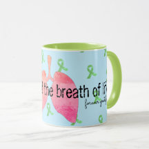 Café de transplantation pulmonaire du souffle