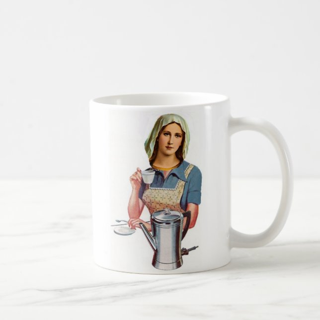 Mug café de Vierge Marie (Droite)