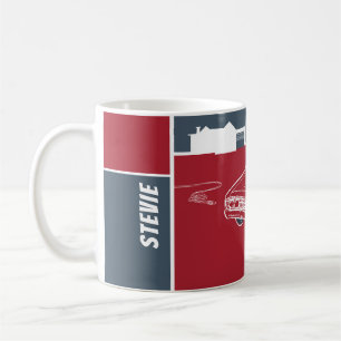Mug café de voiture temps libre