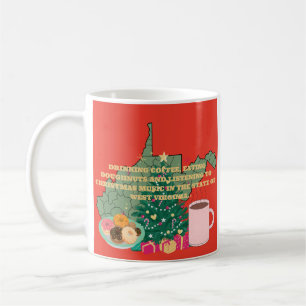 Mug Café, Donuts, Musique de Noël en Virginie-Occident