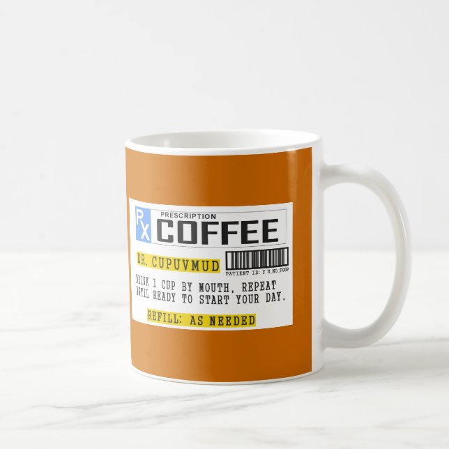 Mug Café d'ordonnance (Droite)