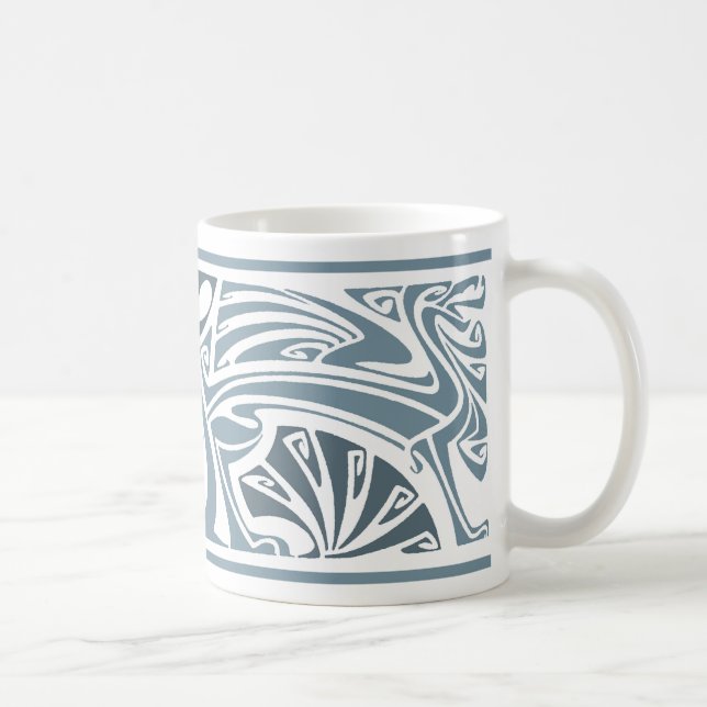 Mug café Dragons Art Nouveau (Droite)