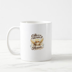 Mug Café du Ciel Citation de Café Angélique Design