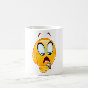 Mug café Emoji Stressé