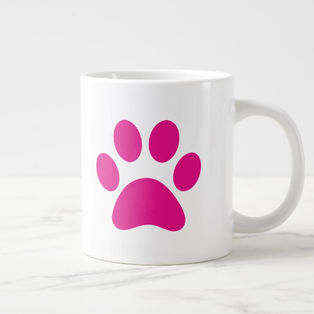 Mug café Empreinte de patte (Droite)