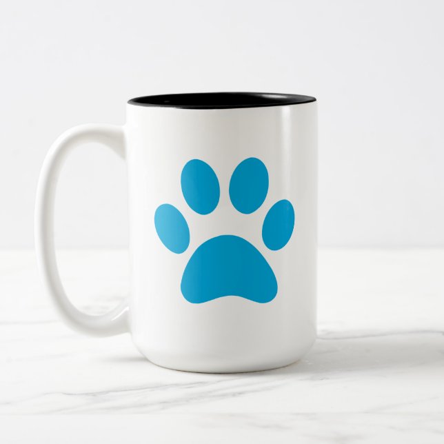 Mug café Empreinte de patte (Gauche)